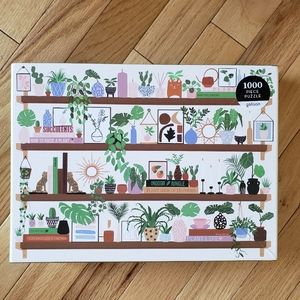 Galison Plant Shelfie 1000 piece puzzle